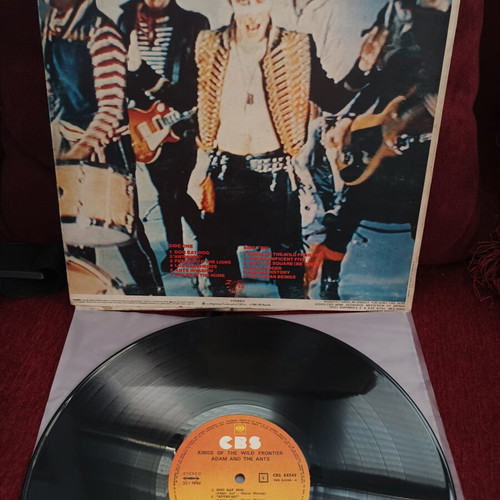 Adam and the Ants Kings of the Wild Frontier vinyl record like new, rock