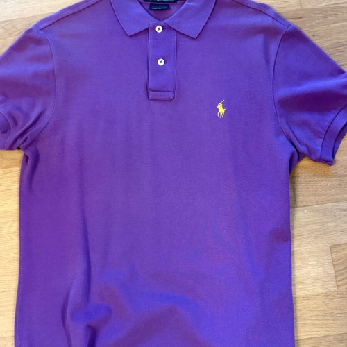 Ralph Lauren Polo Tshirt like new, purple, size S
