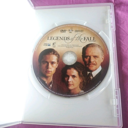 Legends of Fall DVD movie used with subtitles