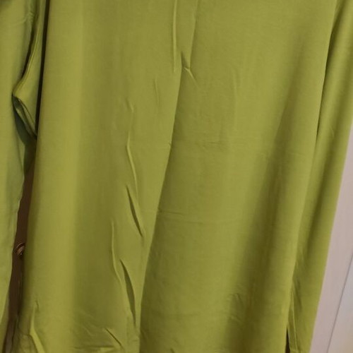 Celestino New Long-Sleeve Viscose Blouse Green M-L