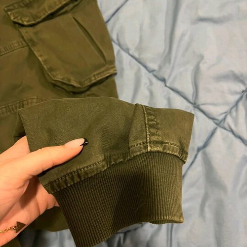 Cargo pants olive with pockets, like new, size 32