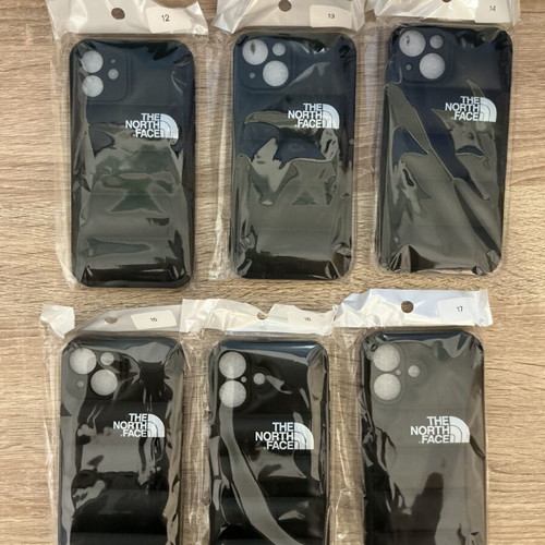 The North Face Puffer iPhone Case new, TPU material