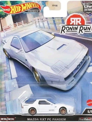 Hot Wheels Mazda RX-7 FC Pandem Premium Ronin Run μεταλλικό αυτοκίνητο σαν καινούργιο