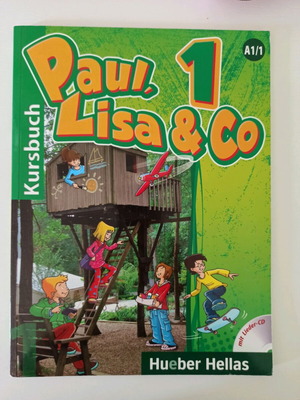 Paul, Lisa & Co 1 Kursbuch βιβλίο εκμάθησης γερμανικών σαν καινούργιο A1.1
