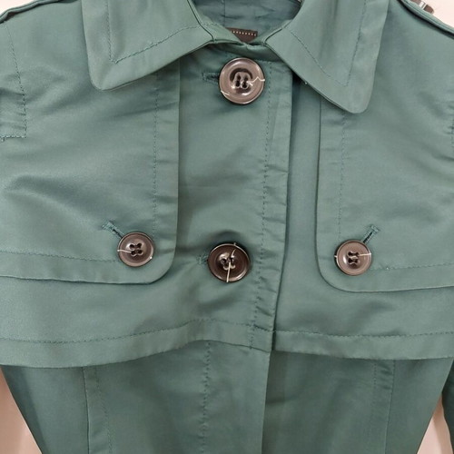 Mango trench coat green small like new