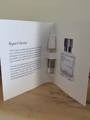Aqua Celestia Eau de Toilette 2ml καινούργιο tester από Maison Francis Kurkdjian