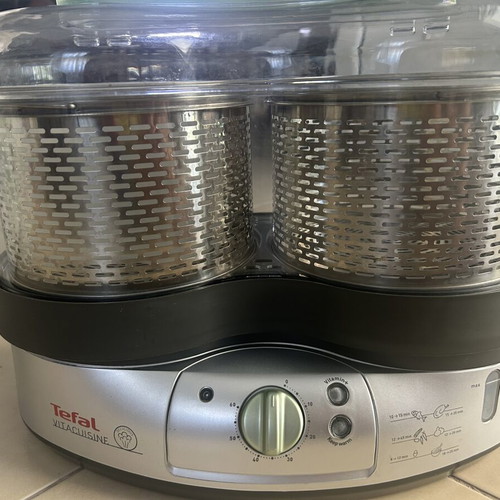 Tefal VitaCuisine VS4001 steam cooker like new, 2000W