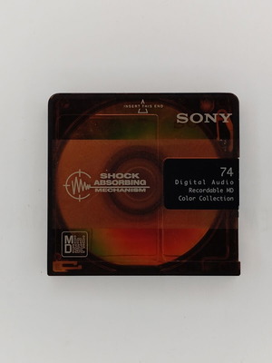 Sony MD 74 MiniDisc used, Color Series
