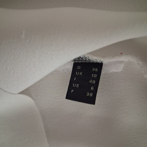 Esprit blouse size 38 like new, white/cream, 3/4 sleeve