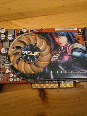 Asus AX800Pro AGP 256MB 256bit Graphics Card like new