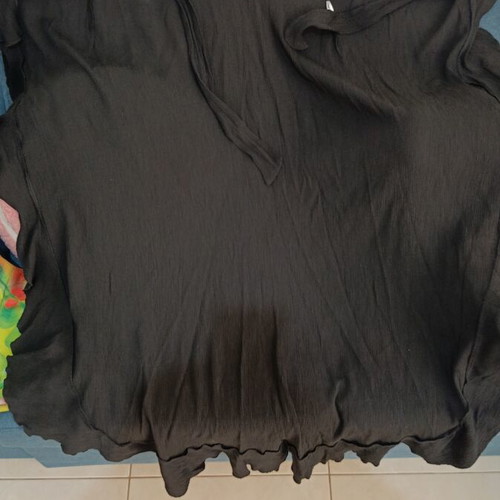 Black beach skirt, size L