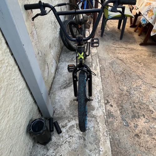 Capriolo BMX bike, black, 20 inch, disc brakes