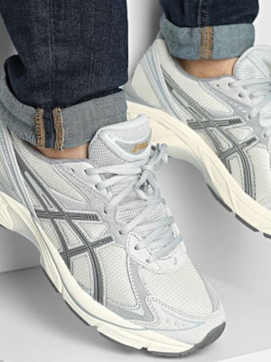 Asics GT-2160 sneakers like new, size 45, gray and beige