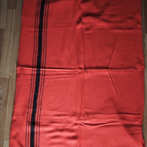 Vintage wool blanket used, made in England, 180x140 cm
