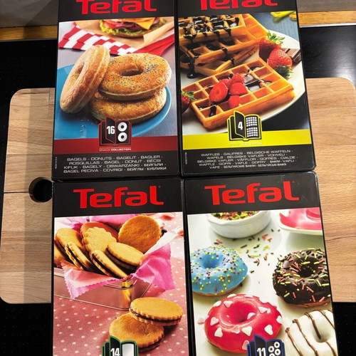 Tefal Snack Collection plates like new, set of 4 pieces