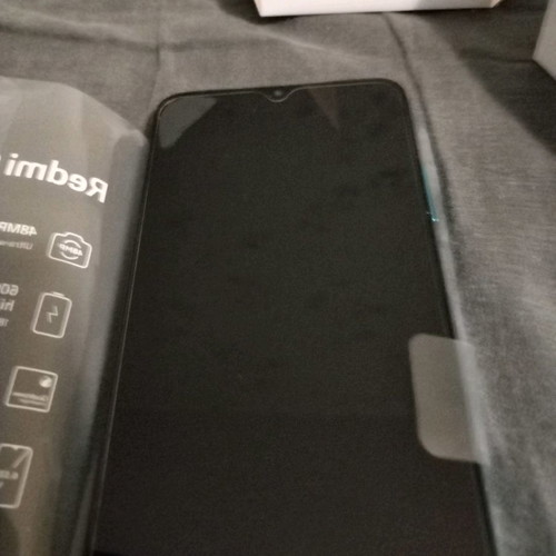 Xiaomi 9T used with 3 cases and 4 screen protectors, blue