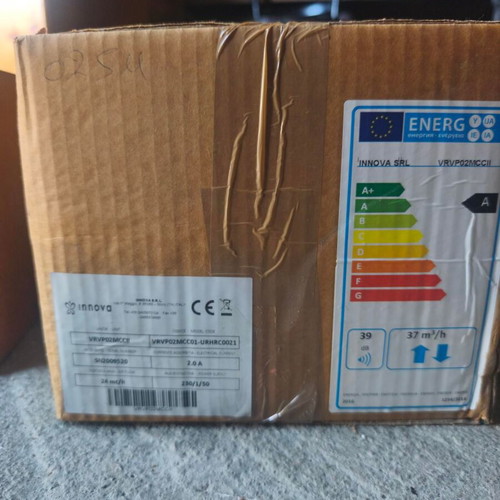Innova HRC 02 SM ventilation units with heat recovery, pack of 3