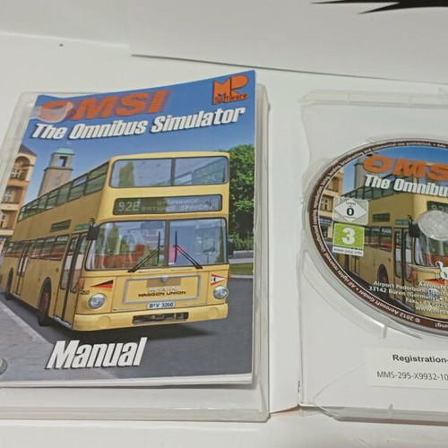 OMSI The Omnibus Simulator PC used game with original case and map