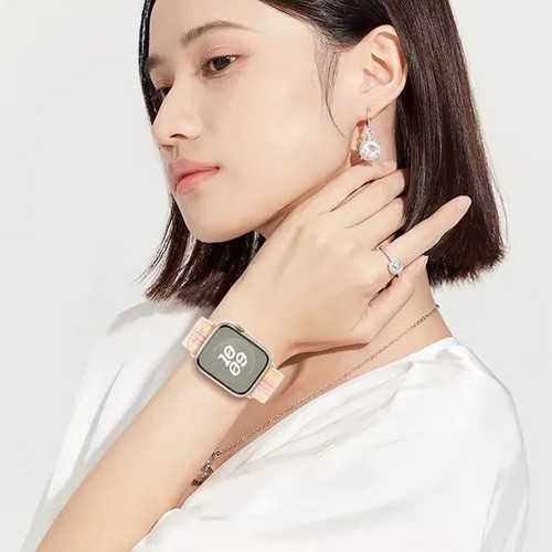 Textile Nylon Recycled Bands for Apple Watch Ultra/SE/11/10/9/7/6/5 new