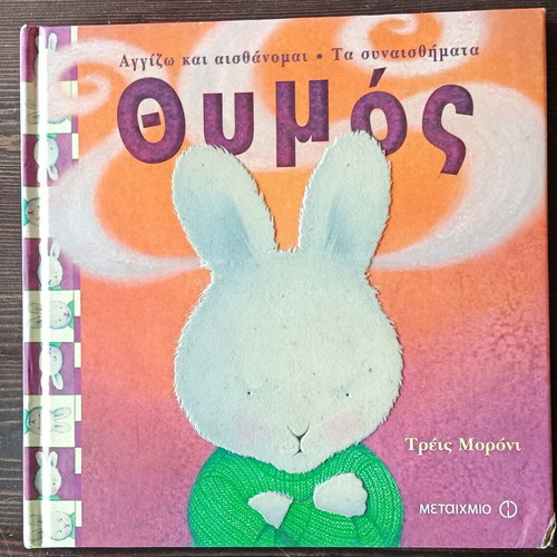 Trace Moroney Anger children's book like new