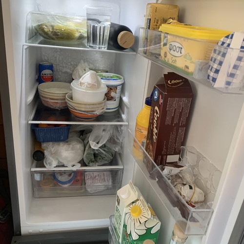 United refrigerator freezer new 170 liters, quiet design