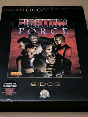 Fighting Force Premier Collection PC CD-ROM like new, Big Box