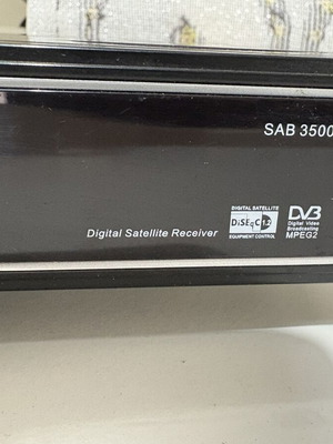 SAB 3500 Digital Satellite Receiver used