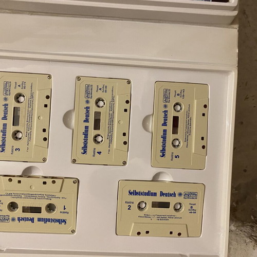 Selfstudium Deutsch cassette tapes like new