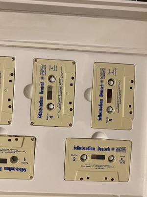 Selfstudium Deutsch cassette tapes like new