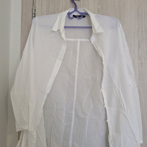 Pass~Port white shirt XXL like new, thin and semi-transparent