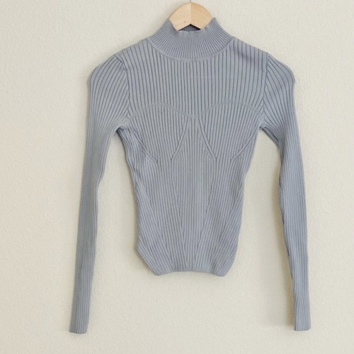 Zara top corse new, size S, gray