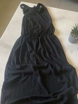 Maxi dress A-Style new, black, size medium