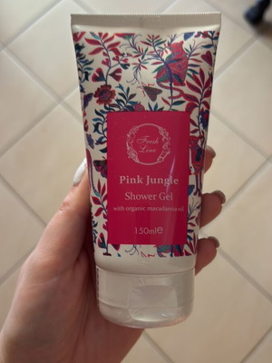 Pink Jungle Shower Gel new, sealed