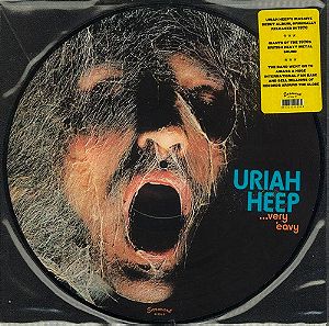 URIAH HEEP Rare PICTURE DISC "Very 'eavy" LP NM, Collector's heavy prog 1970 Masterpiece!