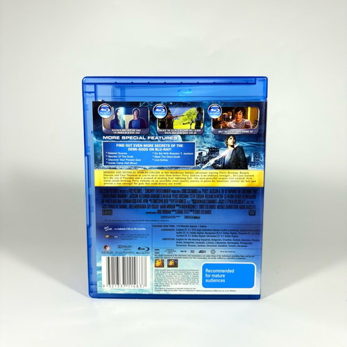 Percy Jackson & The Lightning Thief Blu-ray like new with Greek subtitles