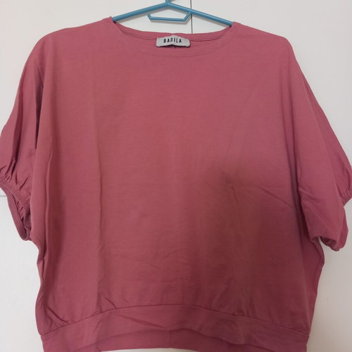 Badila cropped blouse like new, size S, pink
