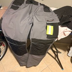 Parkside work pants, black and grey, size M