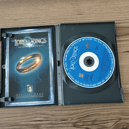 Lord of the Rings The Fellowship of the Ring PC game used