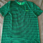 Under Armour Seamless Ripple Short-Sleeve T-Shirt Men size M like new, green