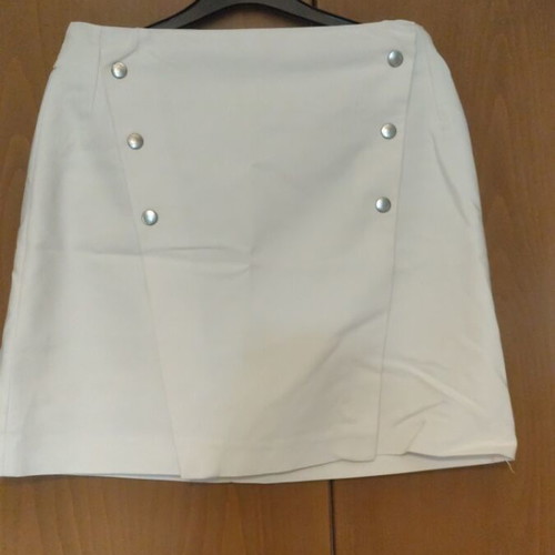 Zara Skirt White Size M Like New