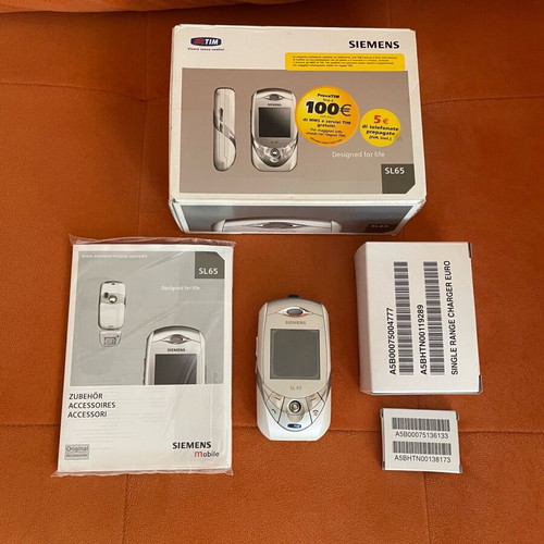 Siemens SL65 phone new, white color