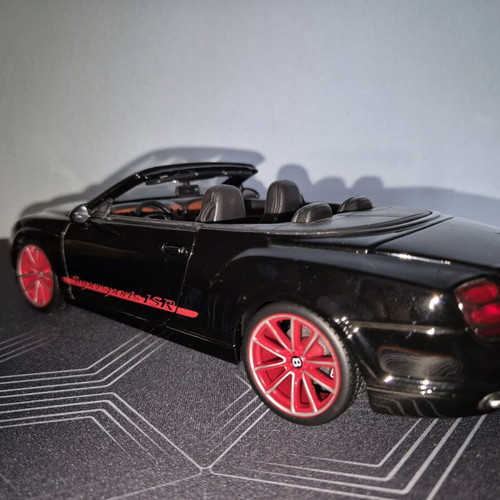 Bentley Continental Supersport Convertible 1:18 new black metallic