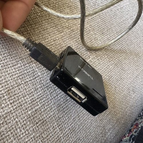 Turbo-X USB 2.0 Hub with 4 Ports like new