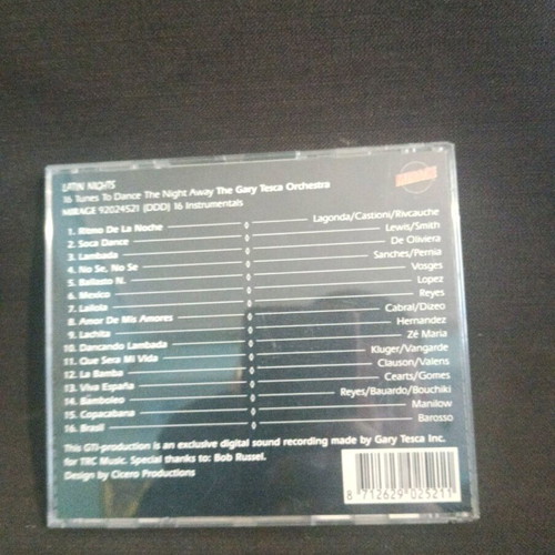 Latin Nights CD used