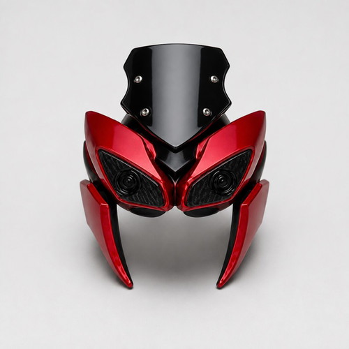 Fairing Tracr 900 keychain made of asa fiber, painted