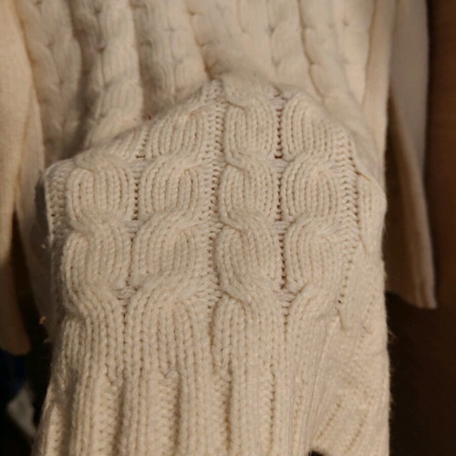 Passager knitted sweater cream like new, size S-M