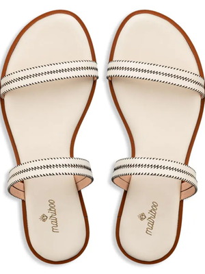Mairiboo for Envie sandals size 37, new, white multicolor