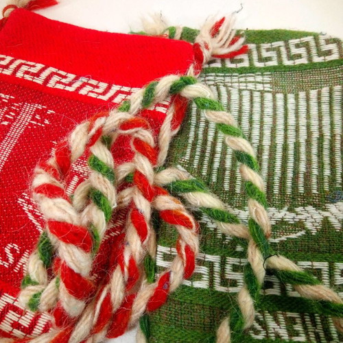 Traditional woven tagaria 'Acropolis' new, pack of two