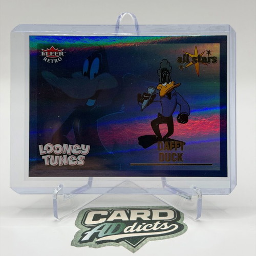 2024 Fleer Looney Tunes All Star AS-2 Daffy Duck trading card like new