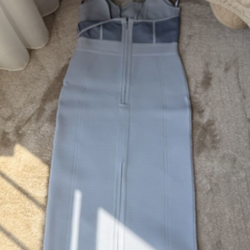 Herve Leger dress new, size M/L, blue